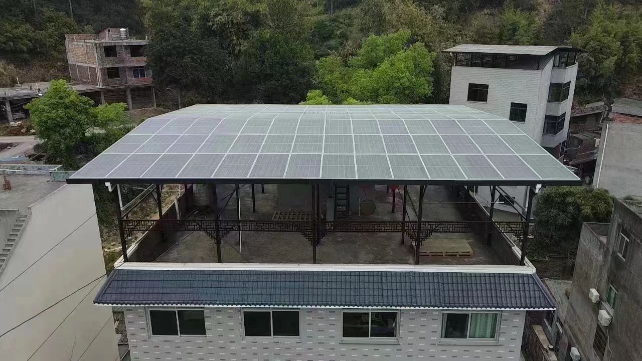 三明15kw+10kwh自建别墅家庭光伏储能系统